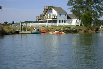 chesapeake bay canoe vacation rental
