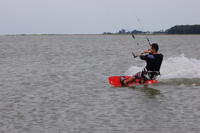 chesapeake bay kiteboarding vacation